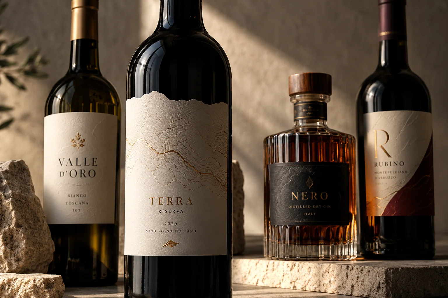 Vins et spiritueux, une famille de papiers